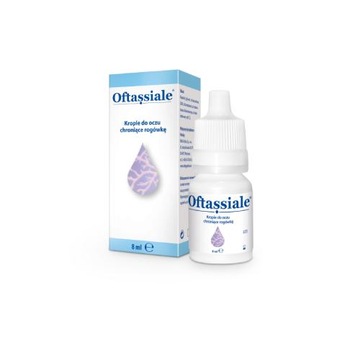 Oftassiale krople do oczu, 8ml