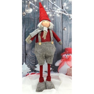 РОЖДЕСТВЕНСКИЙ ОРНАМЕНТ ДЕКОРАТИВНАЯ ФИГУРКА РЕГУЛИРУЕМЫЕ ТЕЛЕСКОПИЧЕСКИЕ НОЖКИ 54-62 СМ