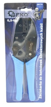 ИНСТРУМЕНТ ДЛЯ ОБЖИМА РАЗЪЕМОВ КАБЕЛЕЙ 0,5-6 мм