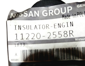 NISSAN OE 112202558R LOŽISKO MOTORU