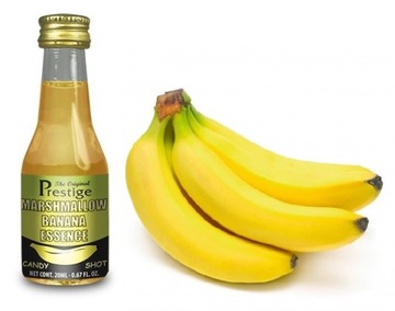 Esencja do alkoholu bimbru wódki bananowa oryginał BANAN MARSHMALLOW 20ml