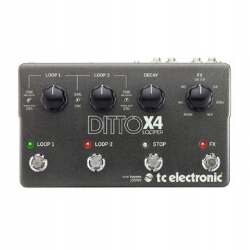 TC ELECTRONIC DITTO LOOPER X4 - EFEKT GITAROWY
