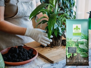 ПОЧВА ДЛЯ ДОМАШНИХ ЗЕЛЕННЫХ РАСТЕНИЙ MONSTERY SPARPAREL PALM ДО 20Л