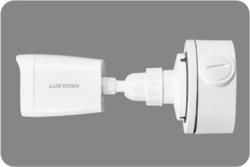 Внешняя камера IP POE 8MPX 4K UHD, Luxtorn Microphone