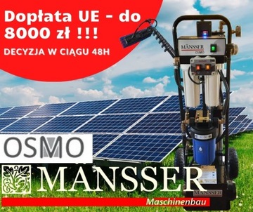 Набор для мытья фотоэлектрических панелей и витрин.