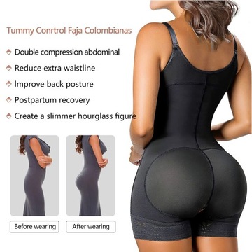 Women Waist Trainer Full Body Shaper Slimming Butt