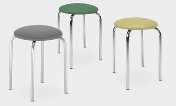 CHICO-BL КОРИЧНЕВЫЙ МЕТАЛЛИЧЕСКИЙ ТАБУРЕТ, НОВЫЙ СТИЛЬ