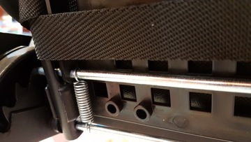 Регулировка спинки в коляске ROAN Bass, Bass SOFT, черный