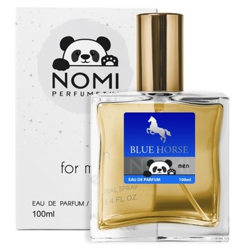 NOMI PERFUMY MĘSKIE PERFUMETKI BLUE HORSE 100ML