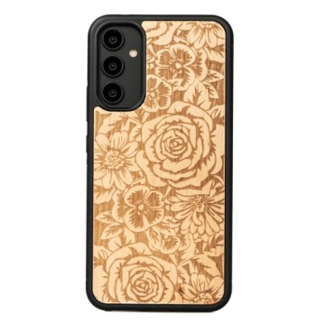 Dřevěné Pouzdro Bewood na Samsung Galaxy A34 5G Růže Aniegre
