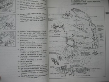 Книга по ремонту LEXUS LS400 Lexus LS 400 UCF20 руководство по ремонту 1994 г. Том 1