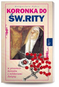 Koronka św.Rity.Książka + koronka
