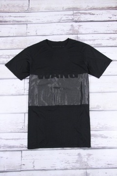 ALEXANDER WANG X H&M DESIGN OVERSIZE BLACK LOGO T-SHIRT MĘSKA KOSZULKA S