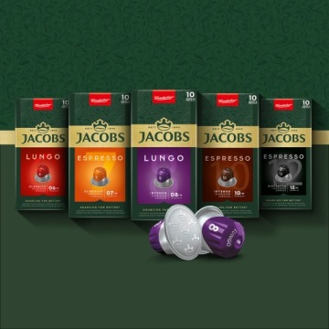 Nespresso(r)* Jacobs lungo & espresso capsules [110 капсул] 9+2 БЕСПЛАТНО