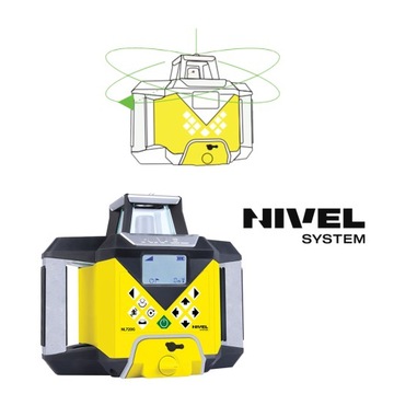 СИСТЕМА NIVEL ЛАЗЕРНЫЙ УРОВЕНЬ NL720G + ШТАТИВ + НАШИВКА