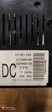 24461294 VECTRA C SIGNUM DISPLEJ OBRAZOVKA