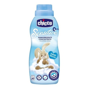Chicco Sensitive Sweet Talcum 0+ płyn do płukania ubrań dziecięcych