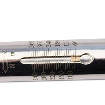 Steel sleeve wrench High contrast dual range scale