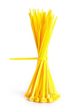 СВЯЗКИ-ЗАЖИМЫ 100х2,5мм 100шт зеленые