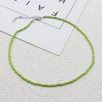 Simple Seed Beads Strand Choker Fashion Korean Collar Charm Colorful