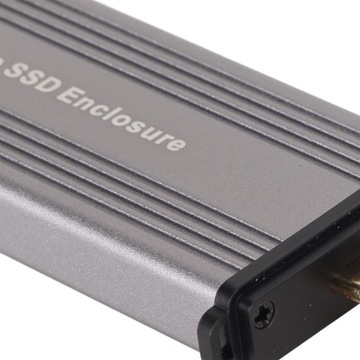 OBUDOWA DYSKU M.2 NVME PCIE SSD USB3.2 PODWÓJNE ZŁĄCZE GEN2+TYPE-C
