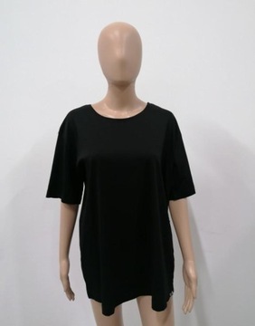 L6F205*DIESEL T-SHIRT CZARNY BAWEŁNA 34 XS Z00