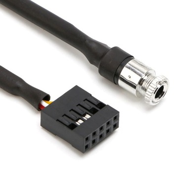 Кабель AUX JACK 10 контактов 3,5 мм BMW E46 98-06
