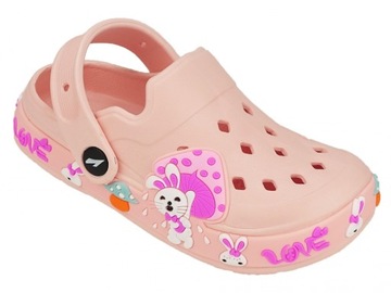 ШЛЕПКИ ДЛЯ БАССЕЙНА KROKS GARDEN ДЛЯ ДЕВОЧЕК, ДЕТСКИХ