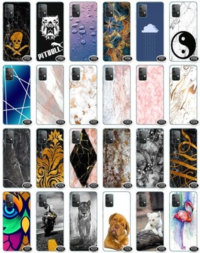 2x Etui z Grafiką Wybór Plecki Obudowa Szkło 9H do Samsung Galaxy A23 5G
