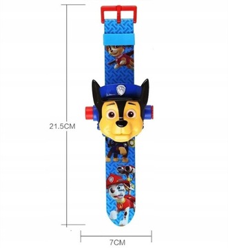 Детские часы Paw Patrol Rubble 3D часы