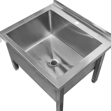 Гастрономическая раковина однополосной раковины из нержавеющей стали 70x60