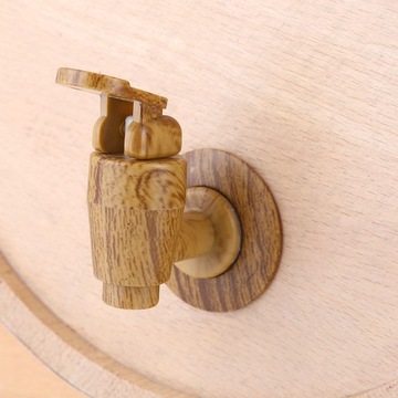 Диспенсер для вина из дерева и дерева емкостью 10 литров, для виски Бурбон Текила