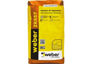 Zaprawa Fuga do klinkieru WEBER ZK557 F10 Antracyt