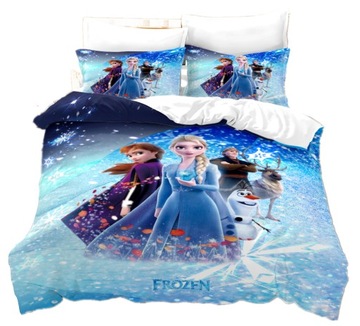 POŚCIEL POSZEWKI Modny Disney Księżniczka 140x200