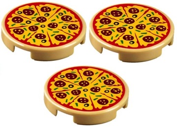 Lego Jedzenie pizza 14769pb160 3szt NOWA TL1