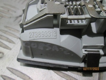 LAMPA OSVĚTLENÍ KABINY OPEL CORSA C 273893313