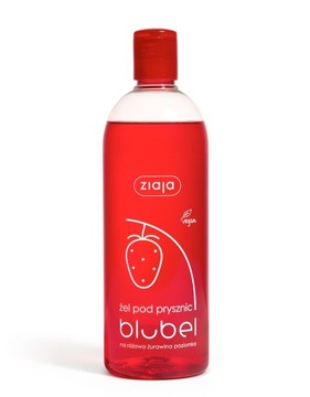 ZIAJA Żel pod prysznic Żurawinowo-Poziomkowy 500ml