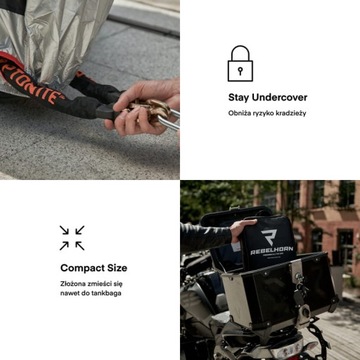 Мотоциклетный чехол Rebelhorn XL с местом для багажника
