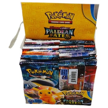 НАБОР КОЛЛЕКЦИОННЫХ КАРТ POKEMON MEGA BOX БОЛЬШОЙ НАБОР PALDEAN FATES 360 ШТ.