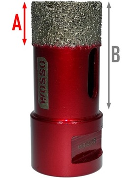 КОРОНОЧНАЯ ПИЛА АЛМАЗНОЕ СВЕРЛО 25 мм M14 GRESSES