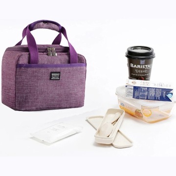 Portable Lunch Bag New Thermal Insulated Lunch Box Tote Cooler Handbag