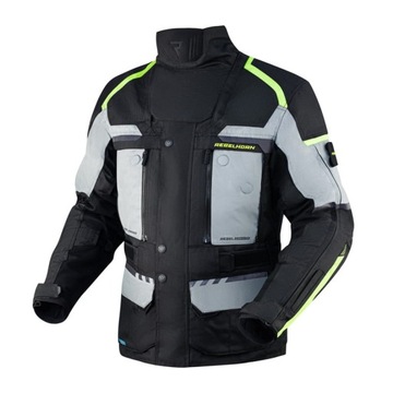 KURTKA REBELHORN CUBBY IV BLACK/GREY/FLO L
