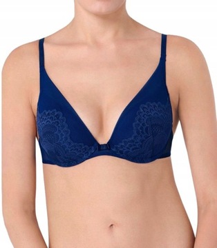 Triumph biustonosz push-up niebieski Darling Spotlight WHU rozmiar 85A