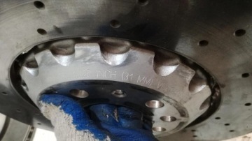 VW GOLF 8 VIII R-LINE ТОРМОЗНЫЕ ДИСКИ СУППОРТ