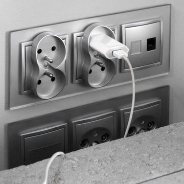 DZWONEK ELEKTRONICZNY ANTRACYT SIMON 54 DDT1.01/48