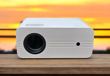 Projektor Rzutnik AKIYO 07 Full HD Bluetooth 5.2 WiFi + STATYW 9000 Lumenów