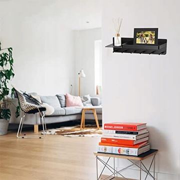 ДЕРЖАТЕЛЬ ДЛЯ КЛЮЧЕЙ ВЕШАЛКА ДЛЯ ОДЕЖДЫ ПОЛКА НА 6 КРЮЧКОВ