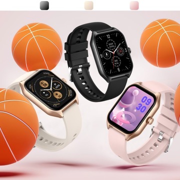 SMARTWATCH ЖЕНСКИЕ ЧАСЫ ПОЛЬСКОЕ МЕНЮ СПОРТИВНЫЙ ЗВОНОК ЧСС SMART WATCH PL