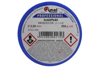 CYNA SPOIWO DO LUTOWANIA 2,50mm 250g