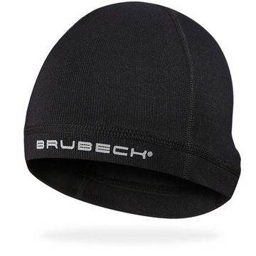Zimowa termoaktywna czapka sportowa BRUBECK merino - UNISEX roz. XS